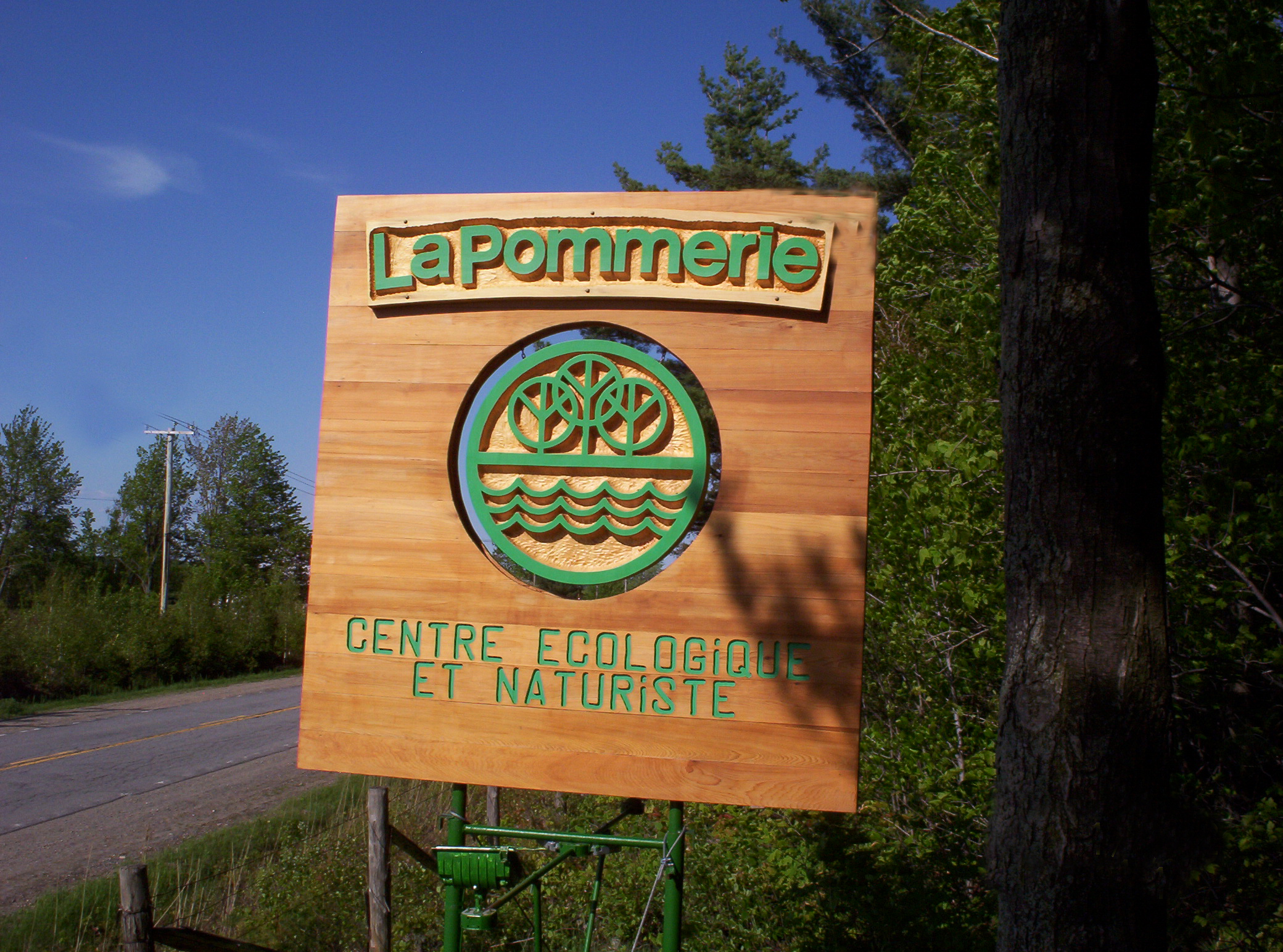 Entrance to La Pommerie