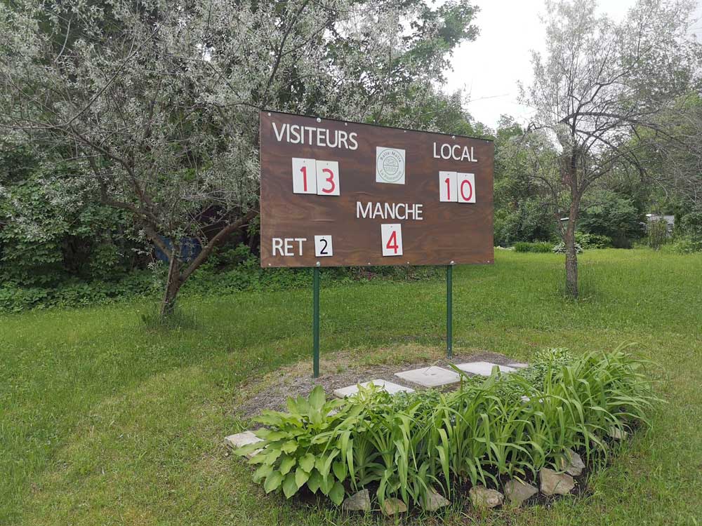 Nouveau tableau de pointage